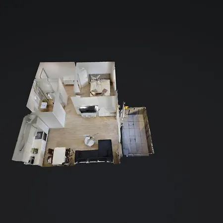 Air-conditioned 2 Apartment, With Terrace, Rovinka, 302 アパート